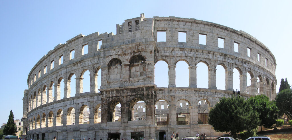 Collosseum in Pula, Croatia